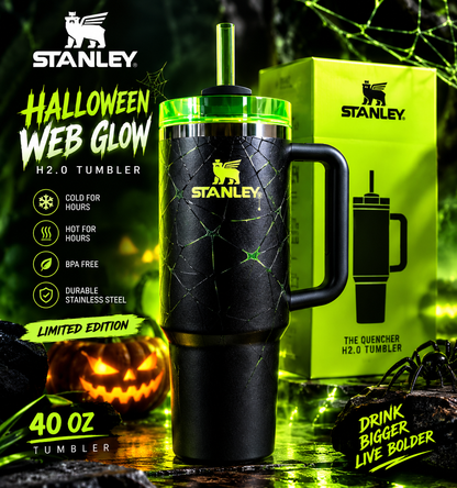 Stanley Halloween Web Glow H2.0 40oz Limited Edition Tumbler