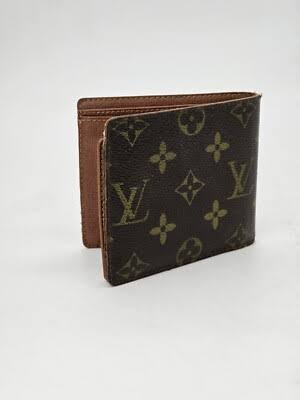 Louis Vuitton Monogram Bifold Wallet – Brown Men's