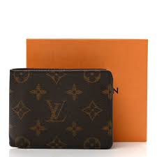 Louis Vuitton Monogram Bifold Wallet – Brown Men's