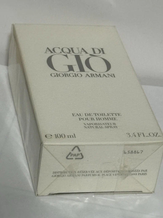 Giorgio Armani Acqua di Giò Eau de Toilette 3.4 oz – Authentic